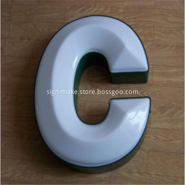 Outdoor Vacuum Formed LED Light Box Signs